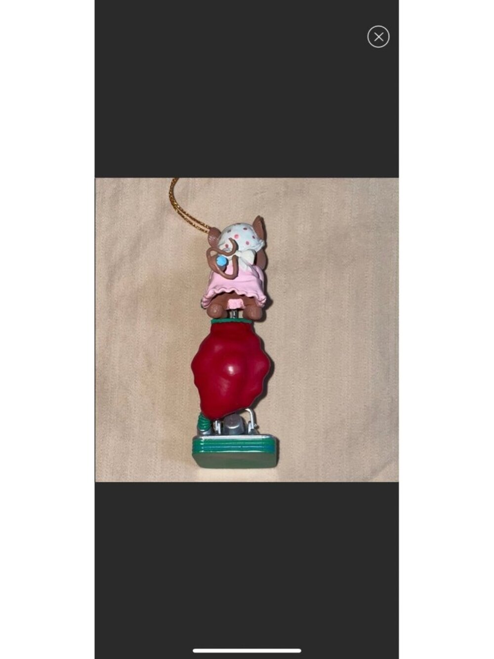 Vintage Lustre Fame LTD Christmas Ornaments Lot of 5, Mouse, Watch,  Bears, - Picture 7 of 10
